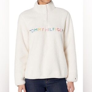 Tommy Hilfiger Sherpa Pullover with Snap Buttons